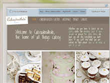 Tablet Screenshot of cakeadoodledo.co.uk